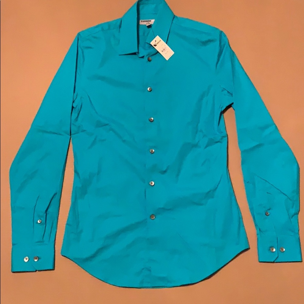 Men’s express fitted dress shirt size XS